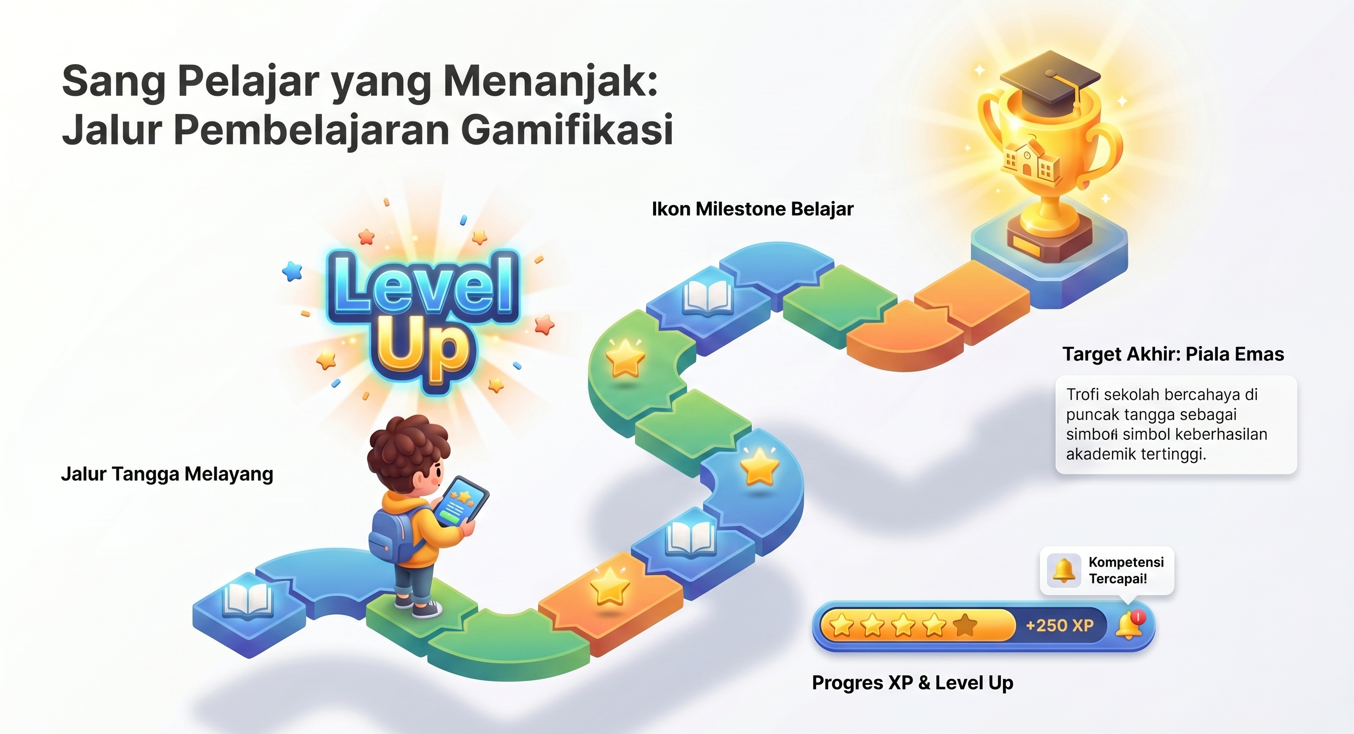 Alur Sistem Pembelajaran Gamifikasi Edu